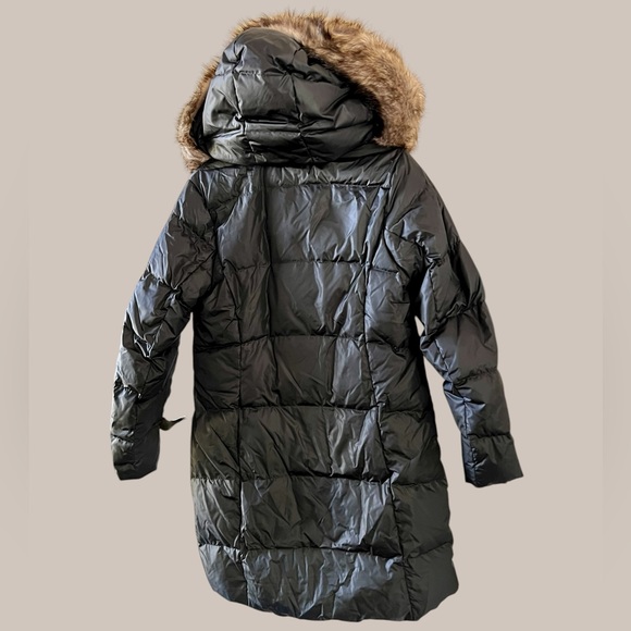 EDDIE BAUER Winter Sub Zero Down Fill Fleece Lined Coat Black EUC - Picture 7 of 16